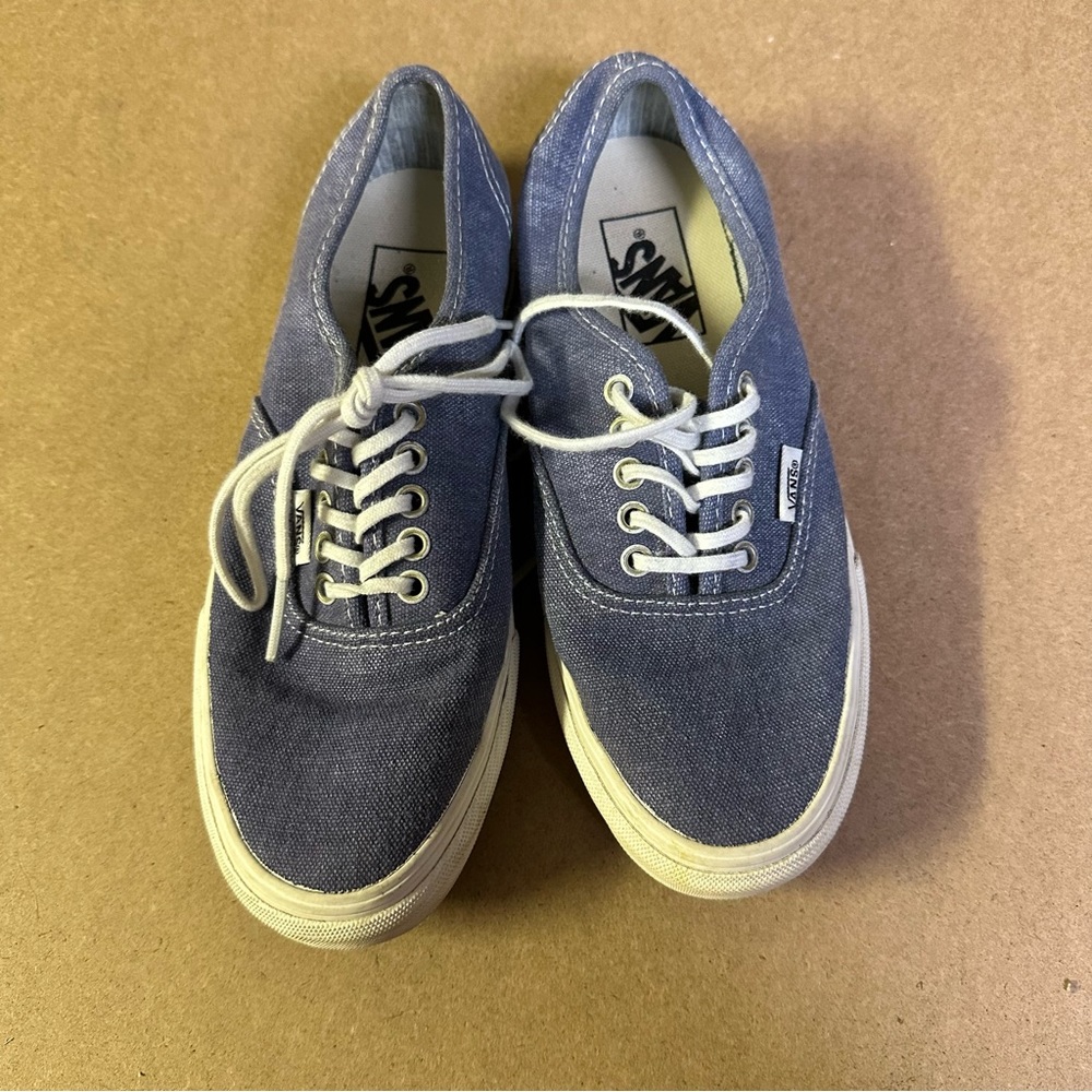 VANS denim lace up shoes